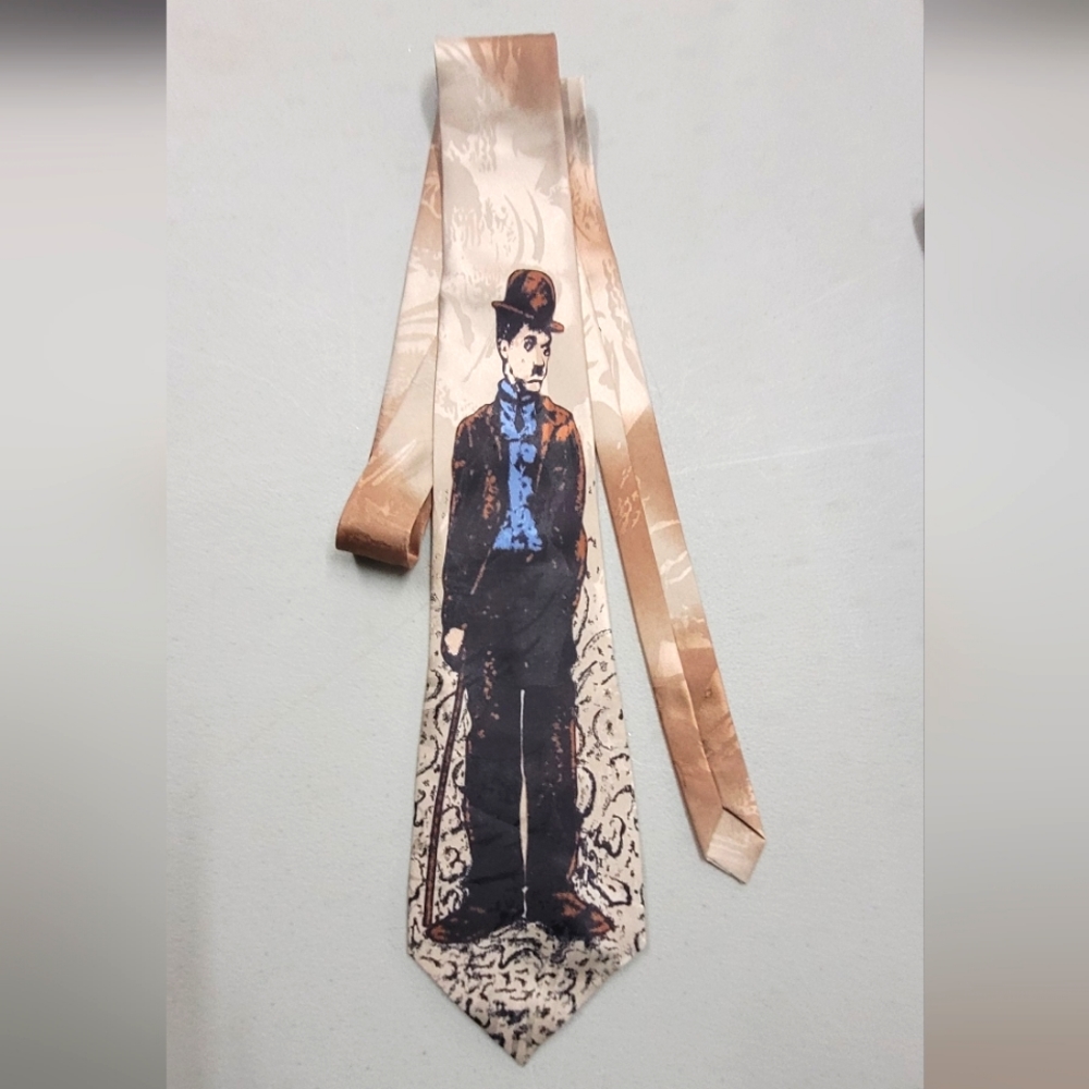 Handmade Charlie Chaplin tie